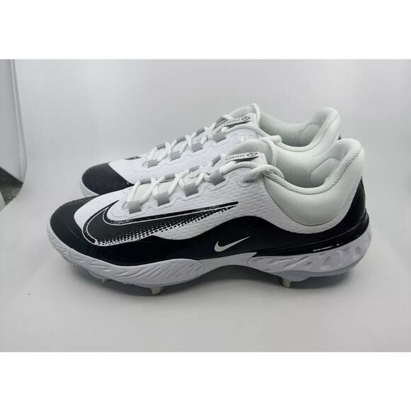 Nike Alpha Huarache Elite 4 Low Metal Baseball Cleats FD2745-101 Mens Size 11 - Picture 3 of 6